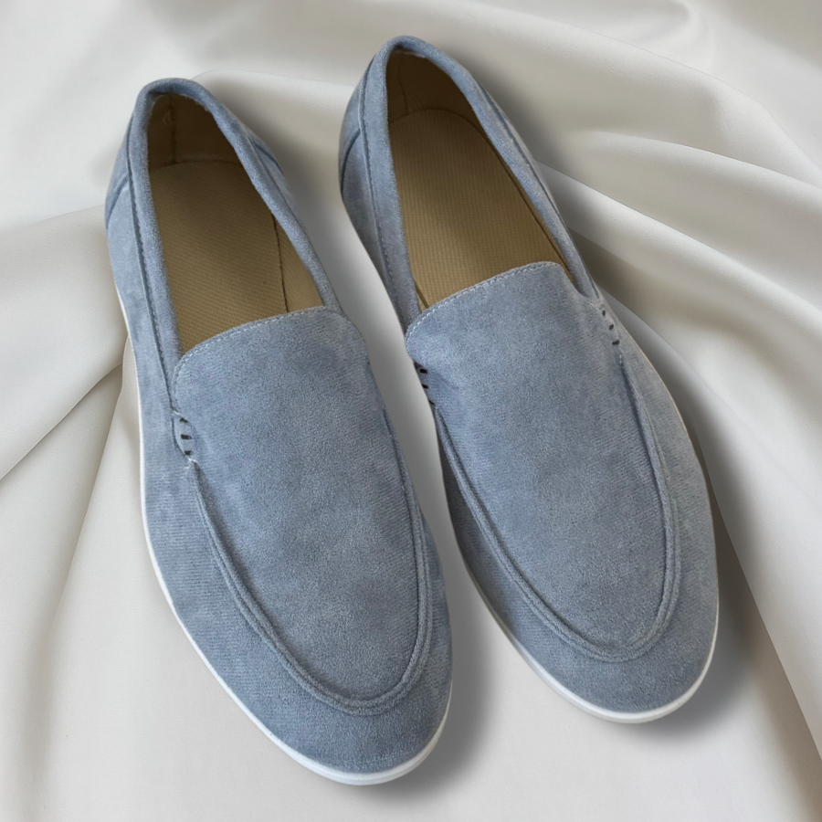 Elegante semskede loafers