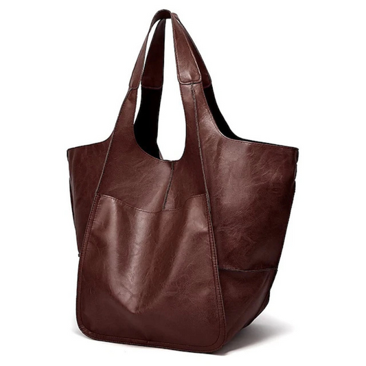 Stor Vintage Skuldveske