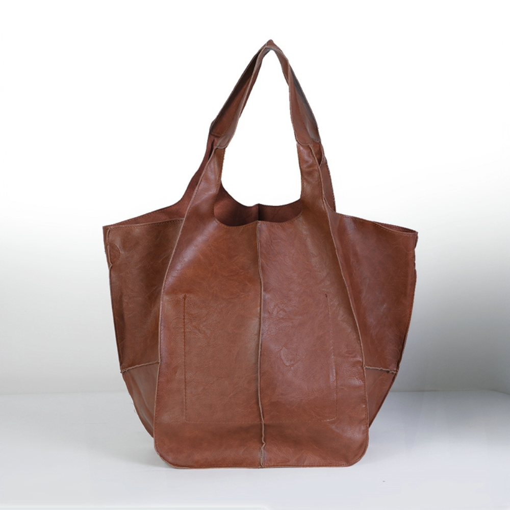 Stor Vintage Skuldveske