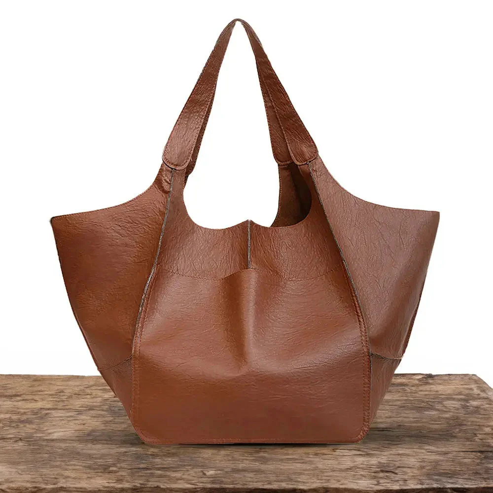 Stor Vintage Skuldveske