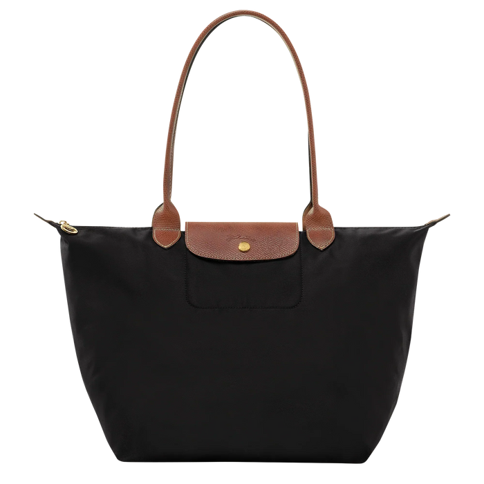 Longchamp - Stor Le Pliage Tote, svart