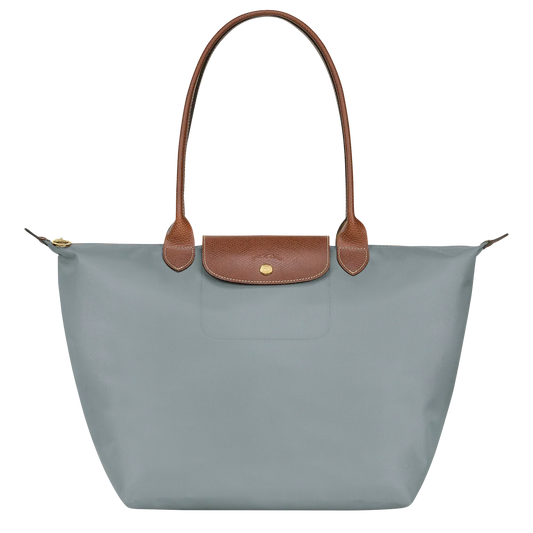 Longchamp - Stor Le Pliage toteveske, Stål