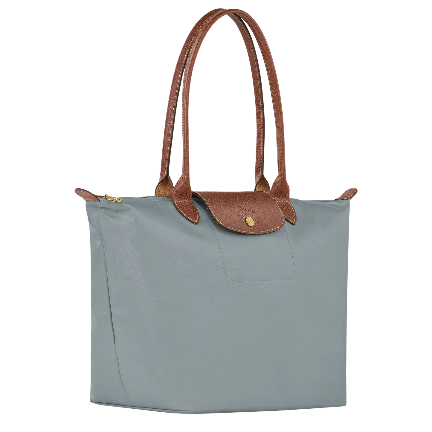 Longchamp - Stor Le Pliage toteveske, Stål