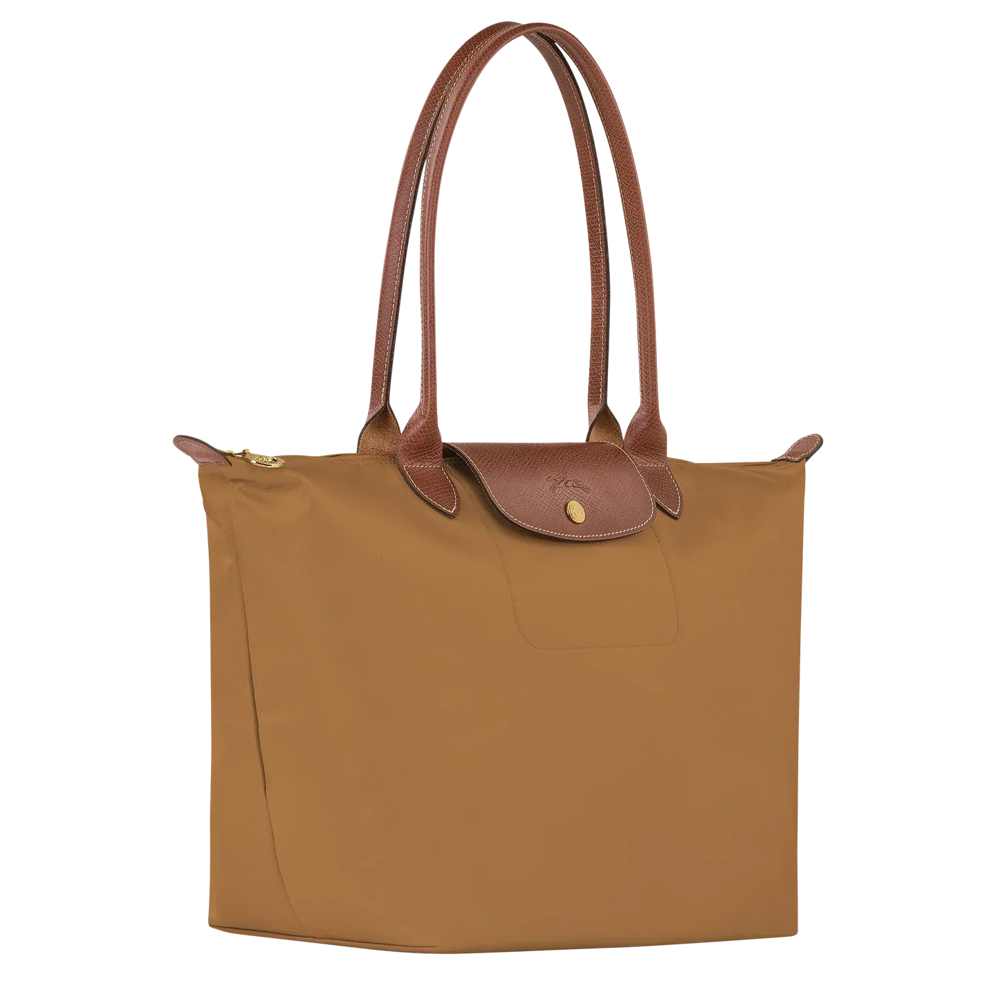 Longchamp - Stor Le Pliage Tote, rådyrbrun