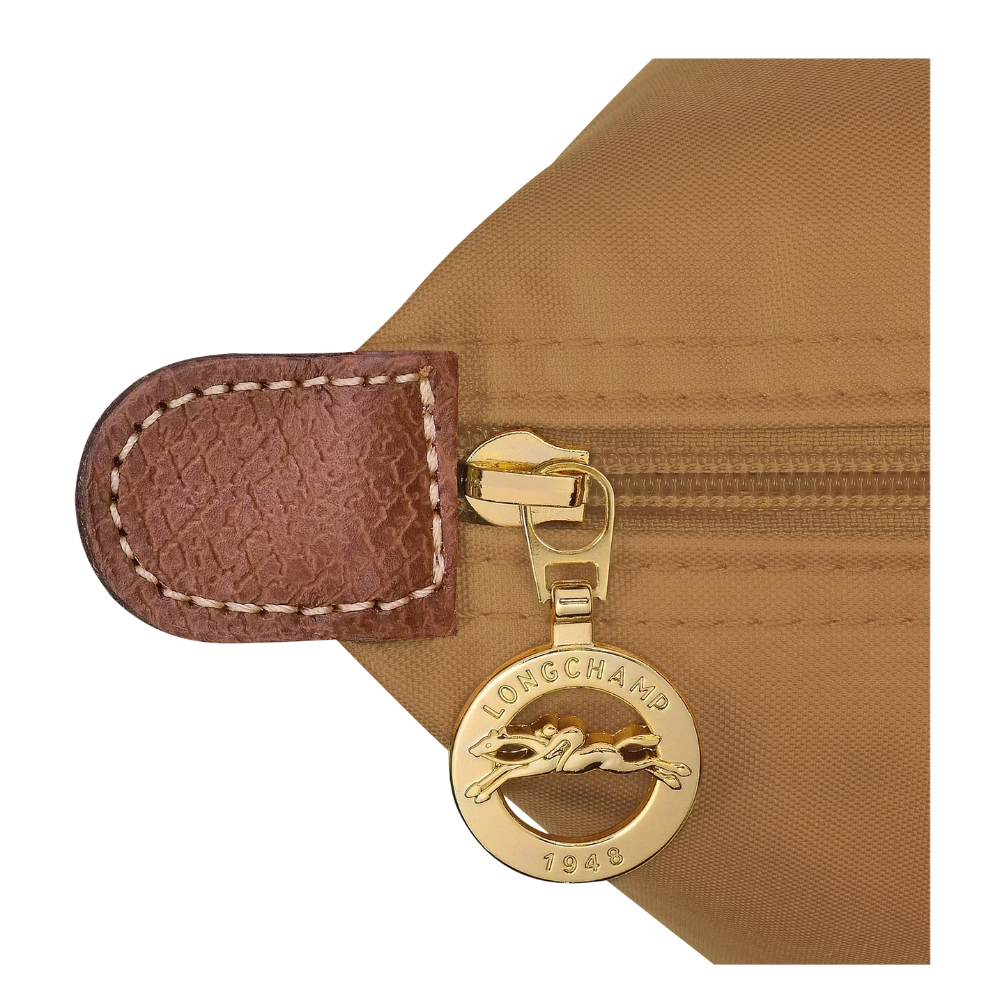 Longchamp - Stor Le Pliage Tote, rådyrbrun