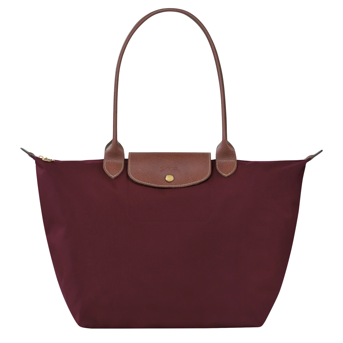 Longchamp - Stor Le Pliage Veske, burgunder
