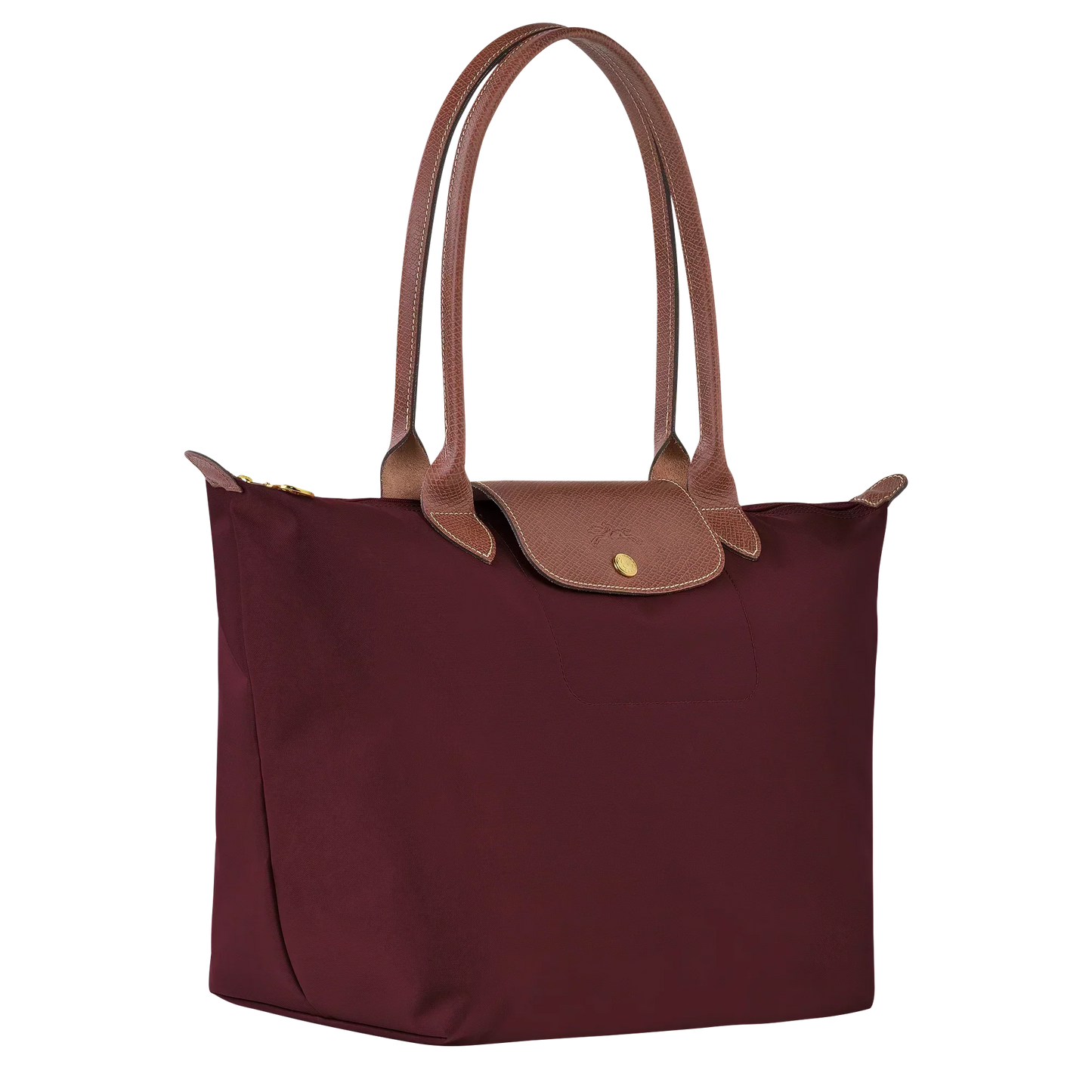 Longchamp - Stor Le Pliage Veske, burgunder