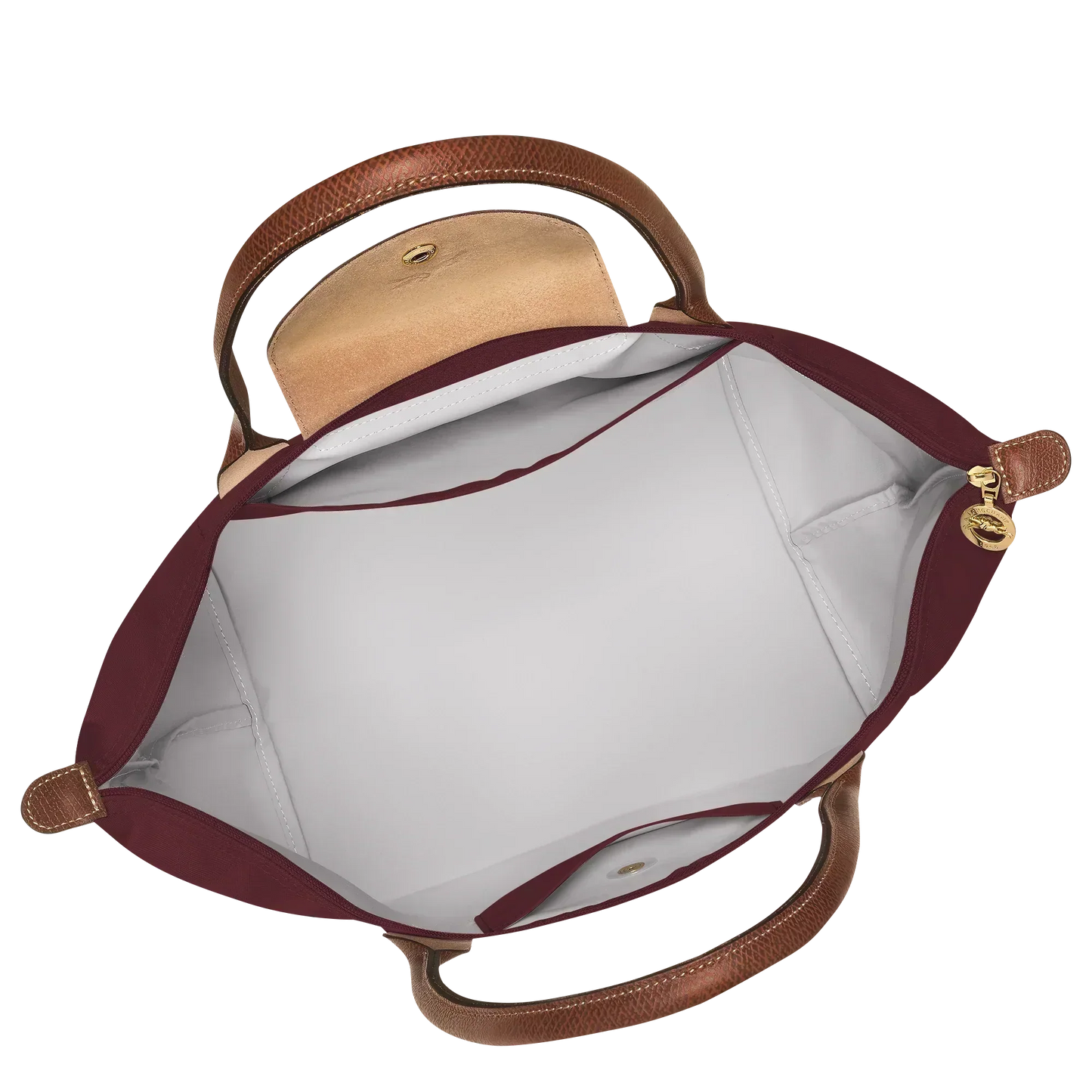 Longchamp - Stor Le Pliage Veske, burgunder