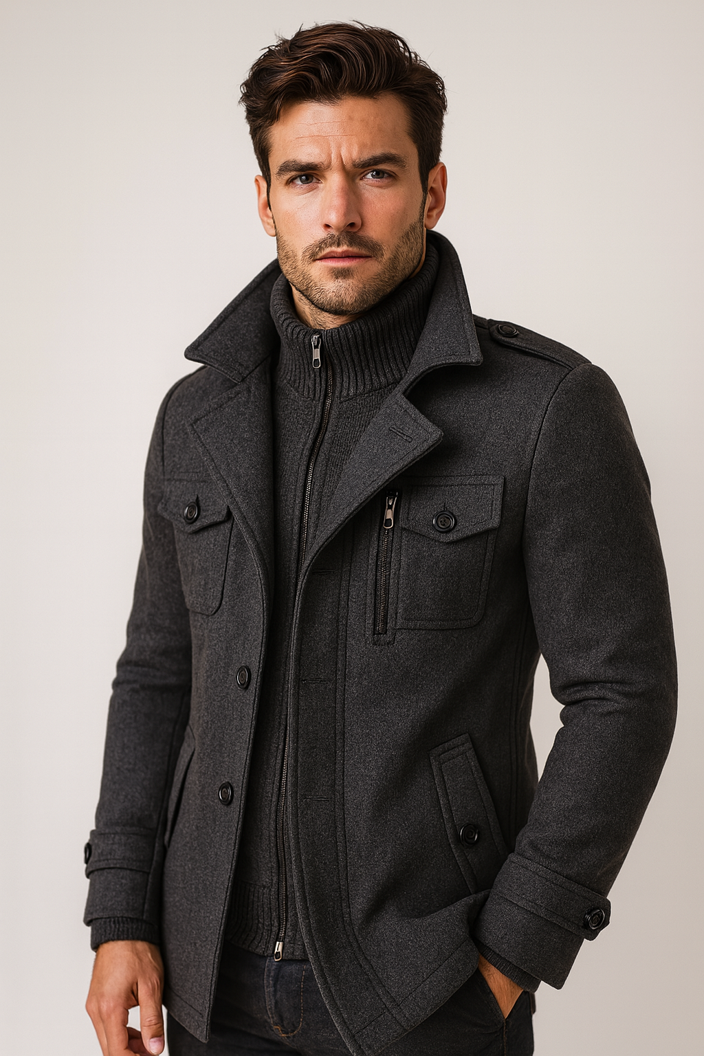 Fresh Label Marcus vinter overcoat