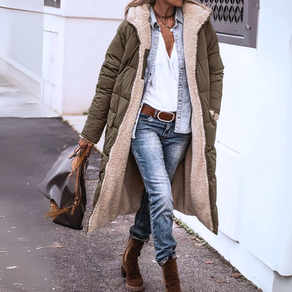 ScandiWear - Chic Vendbar Vinterjakke