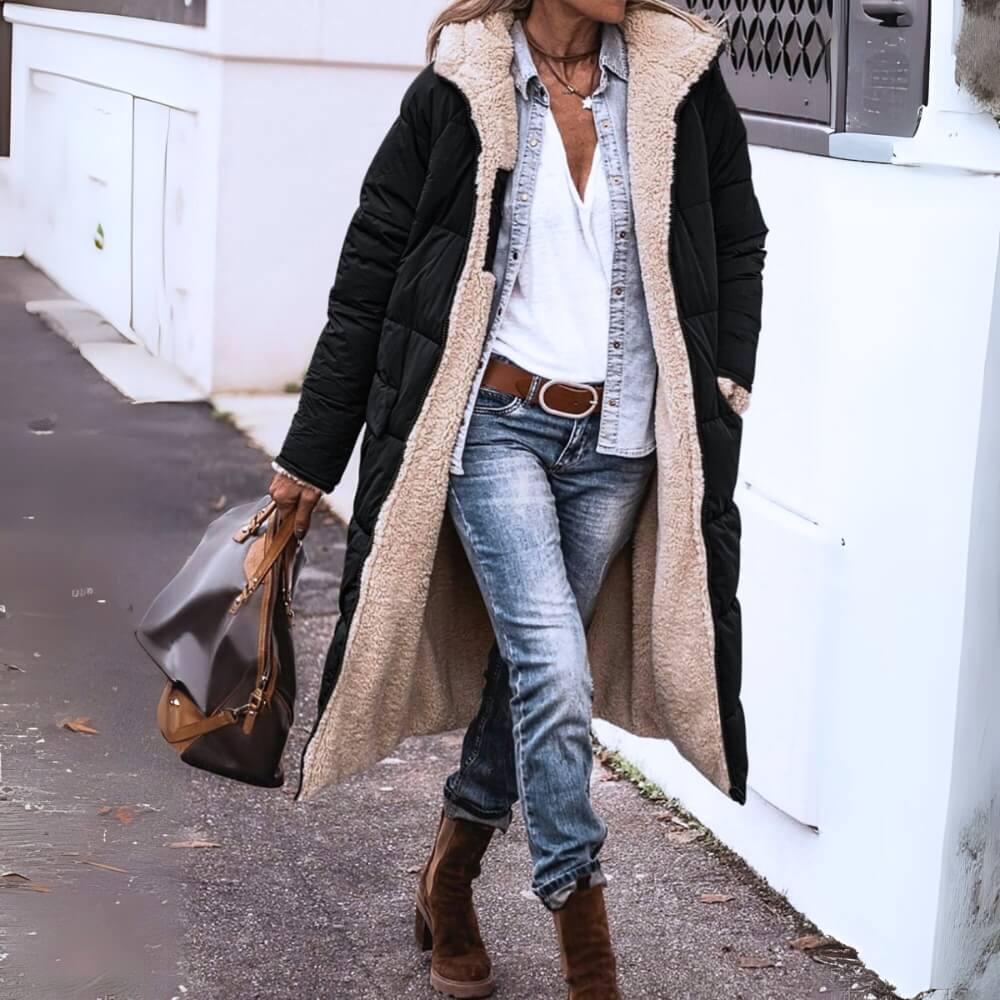 ScandiWear - Chic Vendbar Vinterjakke