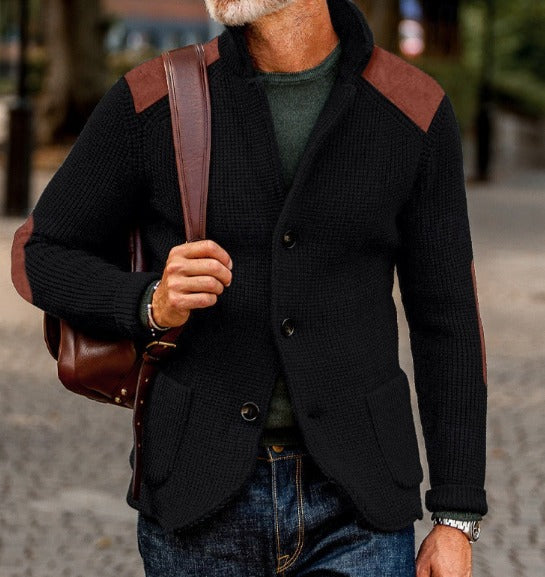 ScandiWear | ROSSI ROMA | Blazer i teksturert strikk