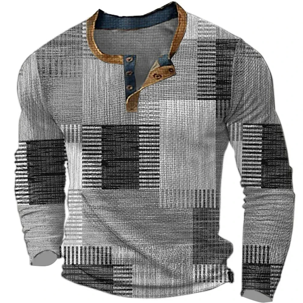 BEECK™ | Fargerik Herreskjorte med Lange Ermer