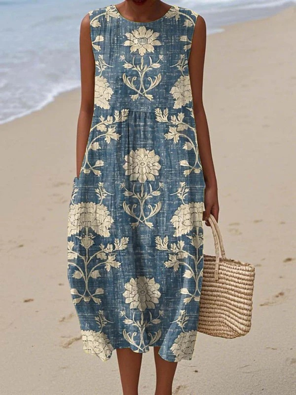 Belle™ Boho Midikjole