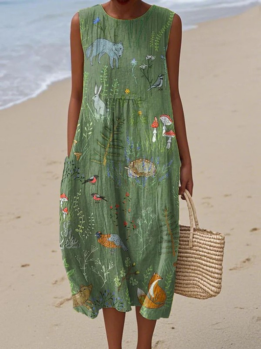 Hope™ Woodland midi-kjole