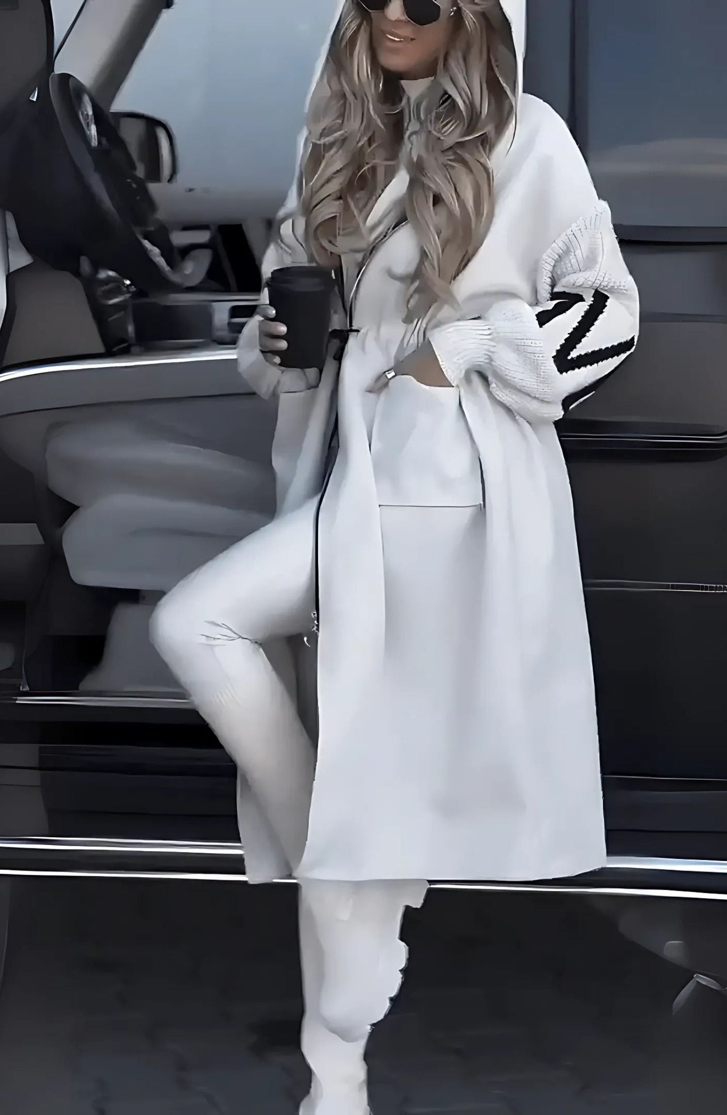 ScandiWear - Elegant hettegenser-cardigan