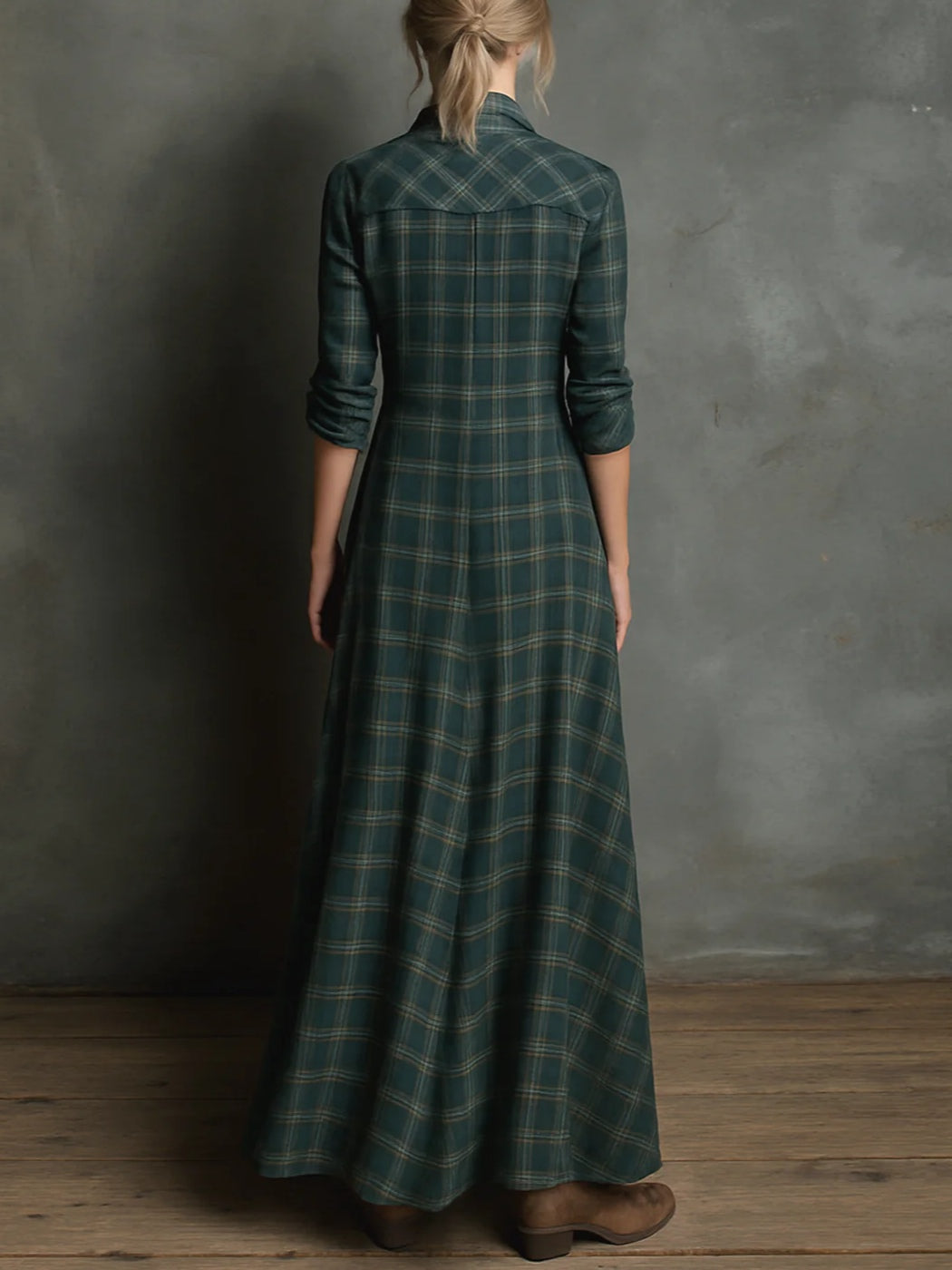 Talia™ | Moderne boho-rutete kjole