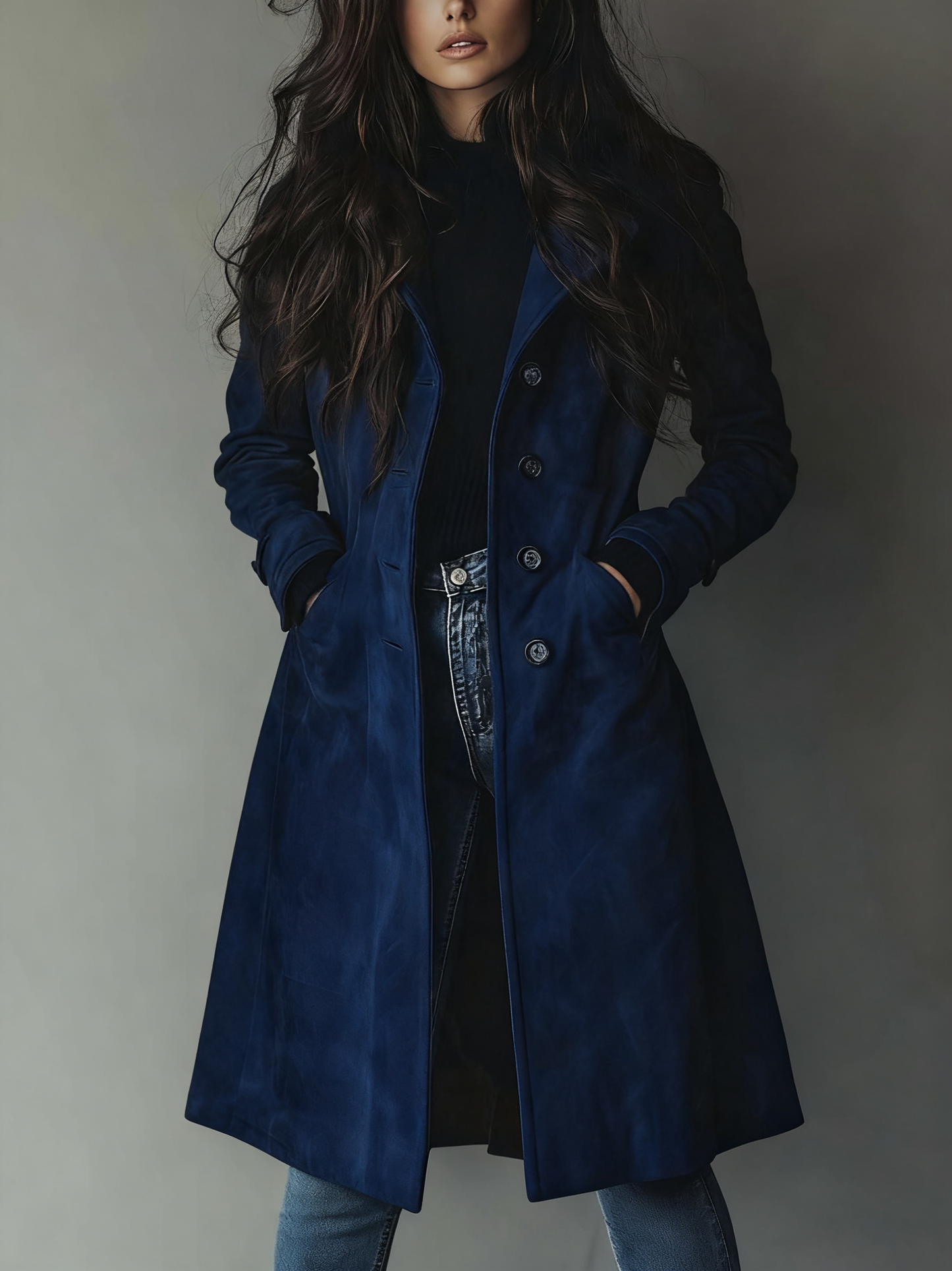 Teresa | Vintage semsket trenchcoat