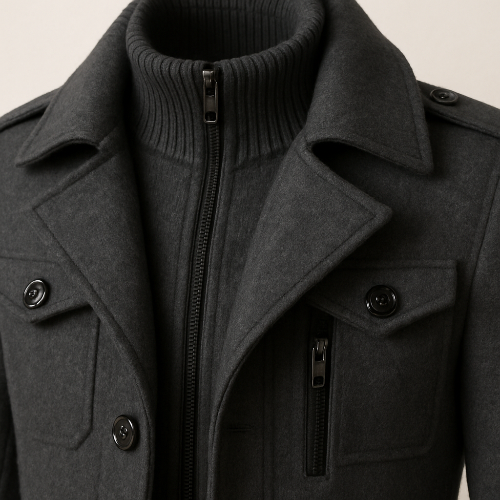 Fresh Label Marcus vinter overcoat