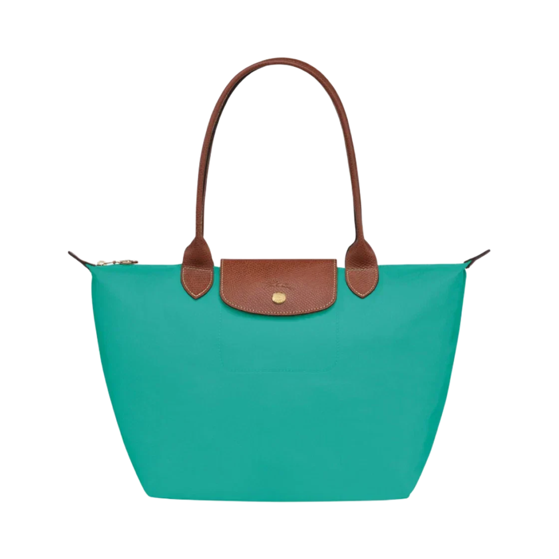 Longchamp - Stor Le Pliage Tote, turkis