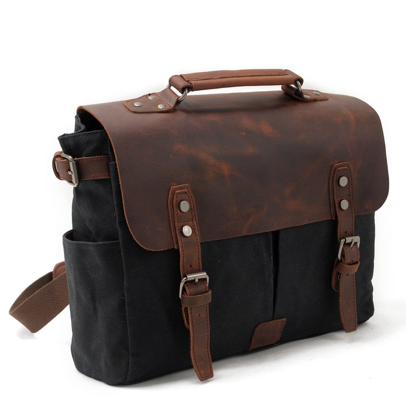 Alexander - Vintage-stil Canvas Crossbody Messenger Bag