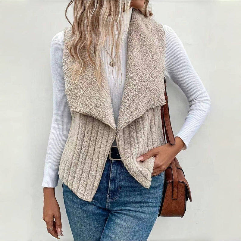 Ensfarget Uformelt Cardigan
