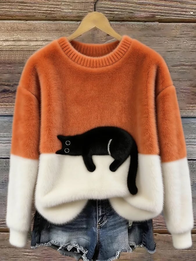 Luna | Damegenser med kattemotiv