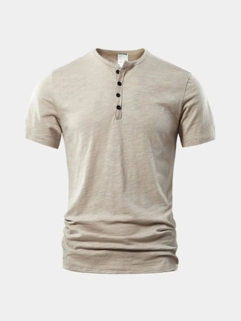 Adam | Premium Henley Skjorte