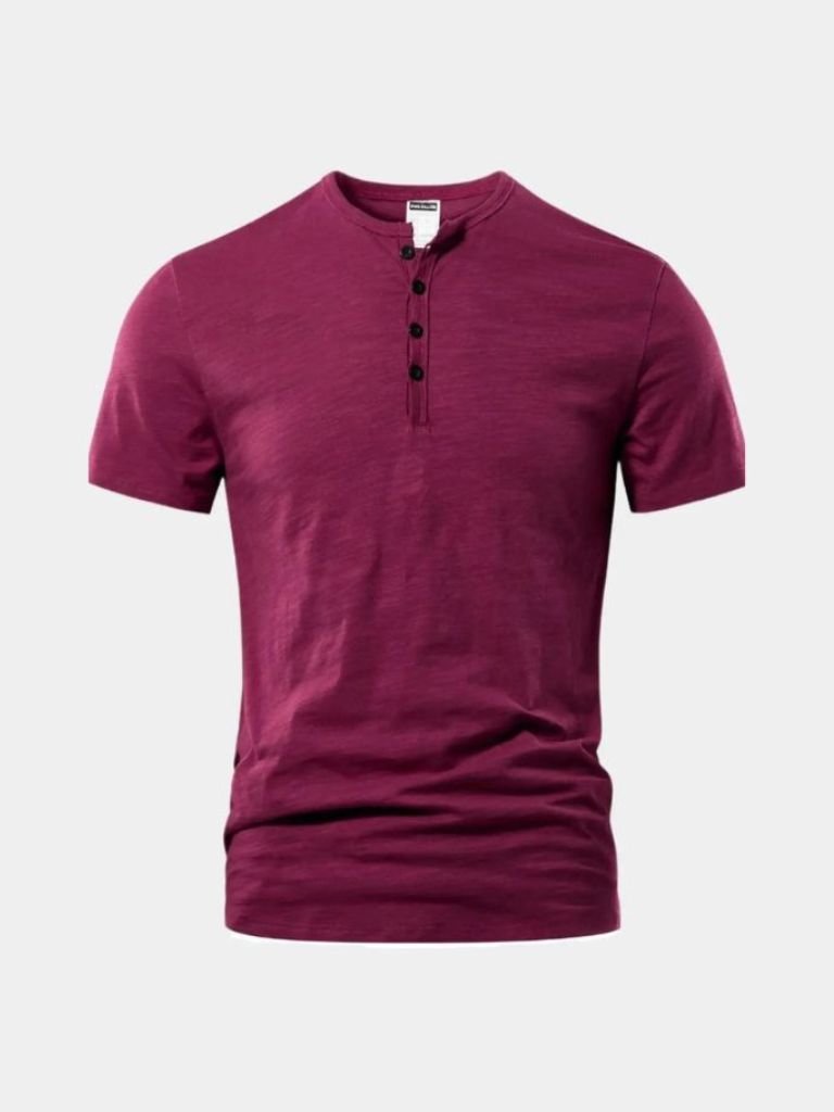 Adam | Premium Henley Skjorte
