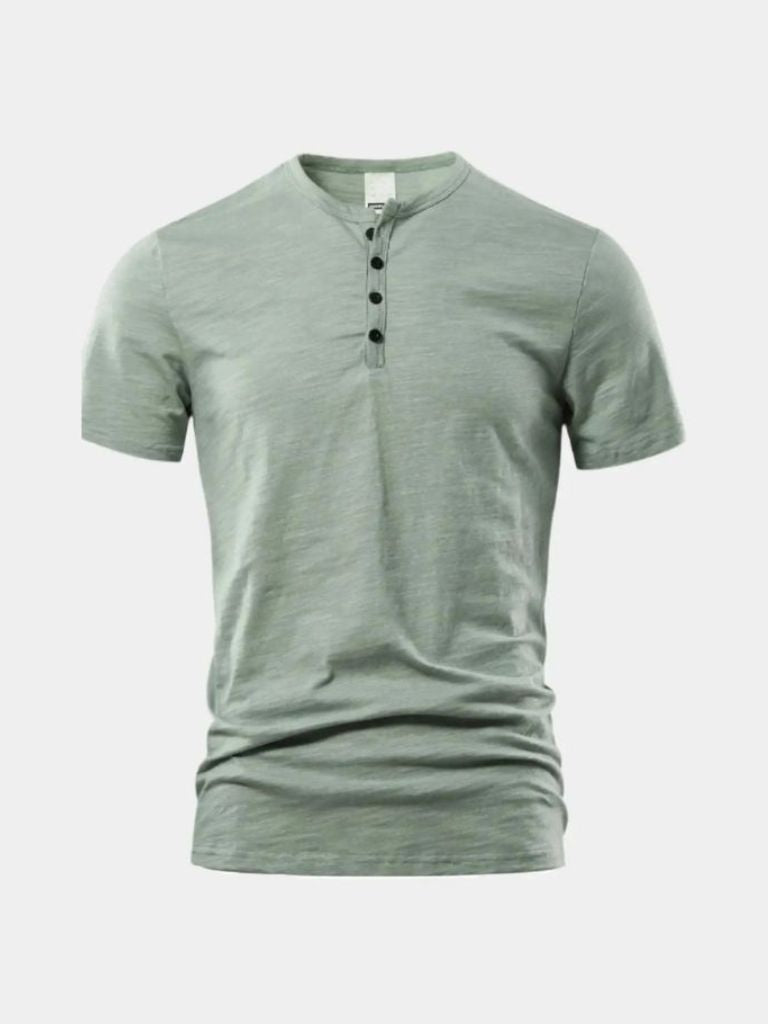 Adam | Premium Henley Skjorte