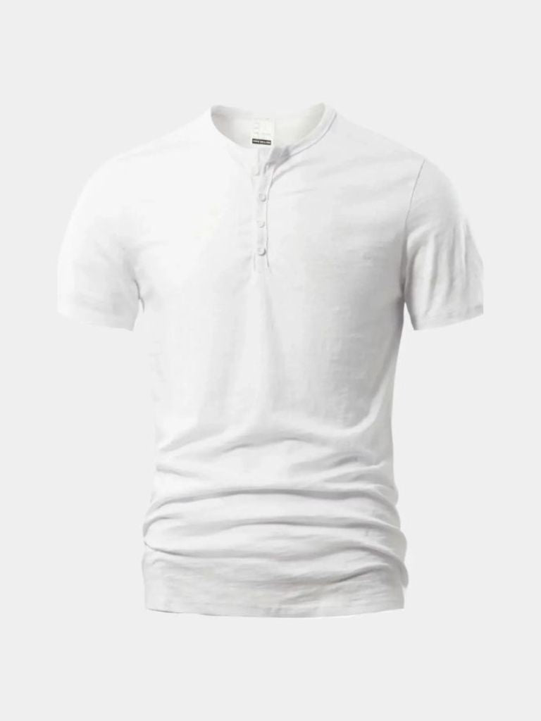 Adam | Premium Henley Skjorte