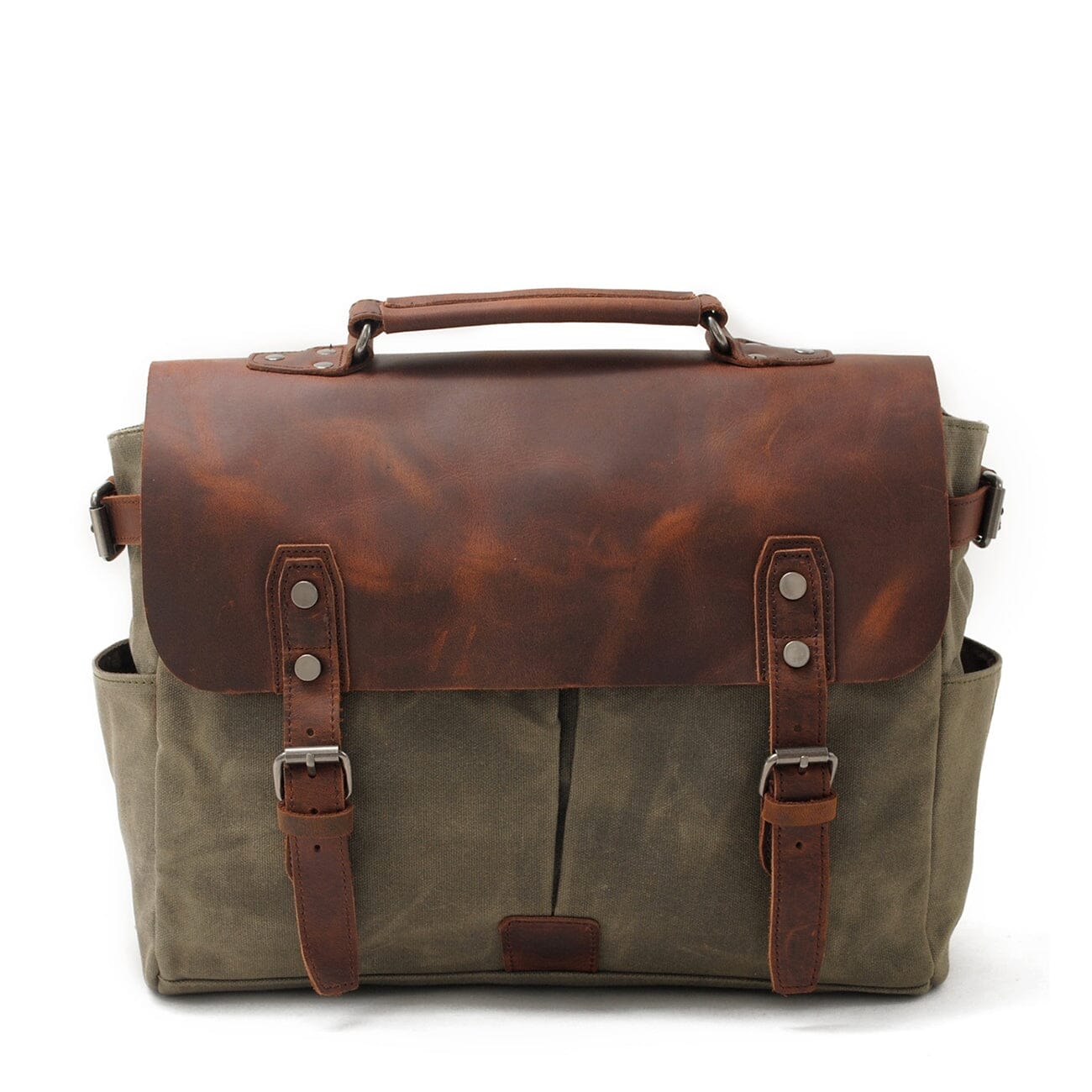 Alexander - Vintage-stil Canvas Crossbody Messenger Bag