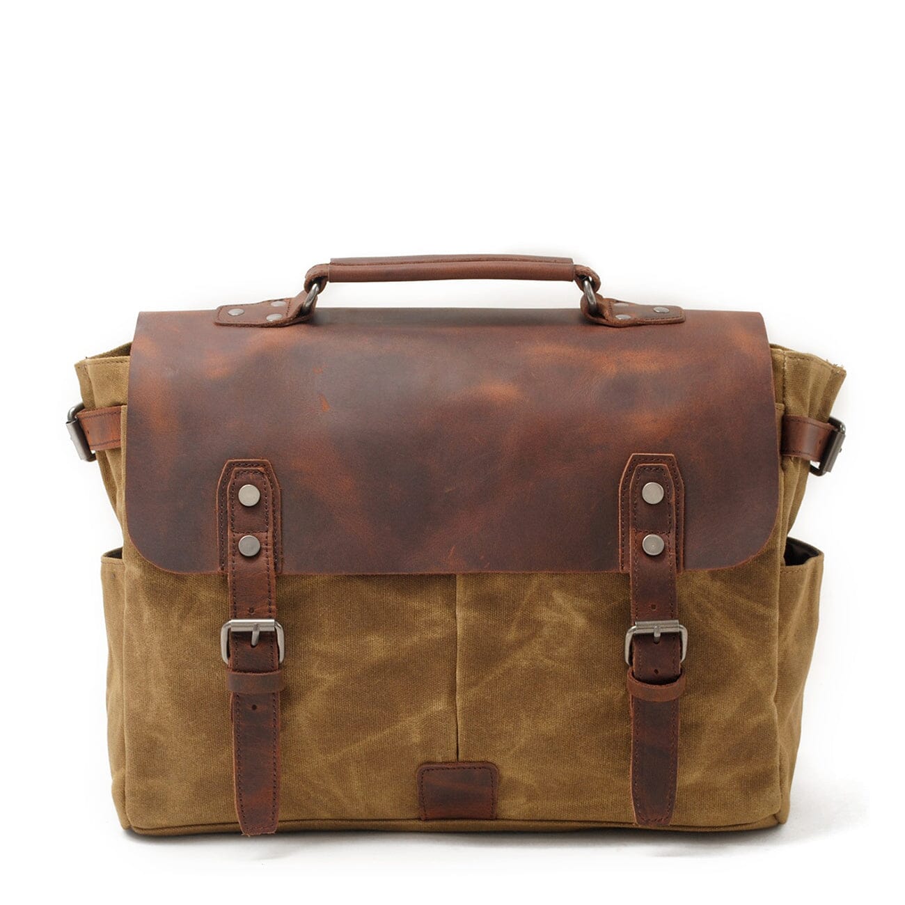 Alexander - Vintage-stil Canvas Crossbody Messenger Bag