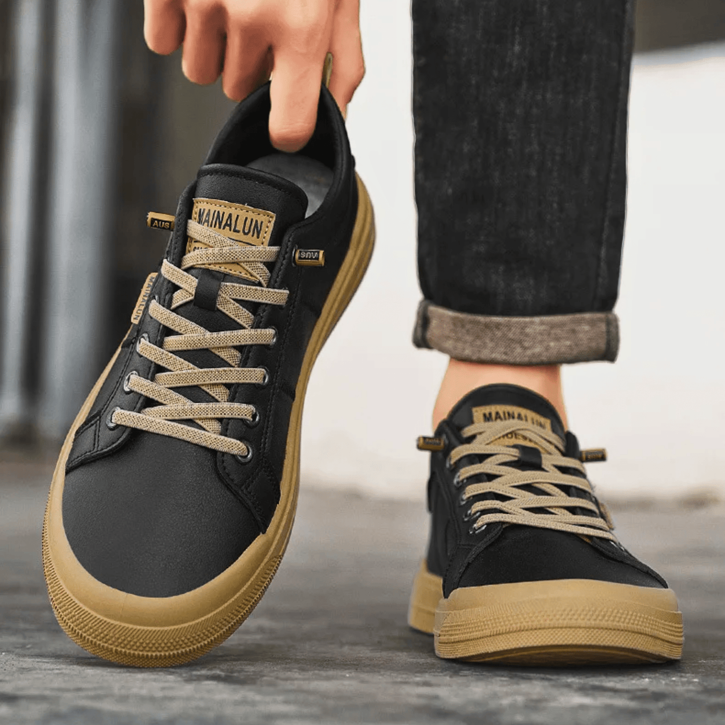 Harrington skinnsneakers